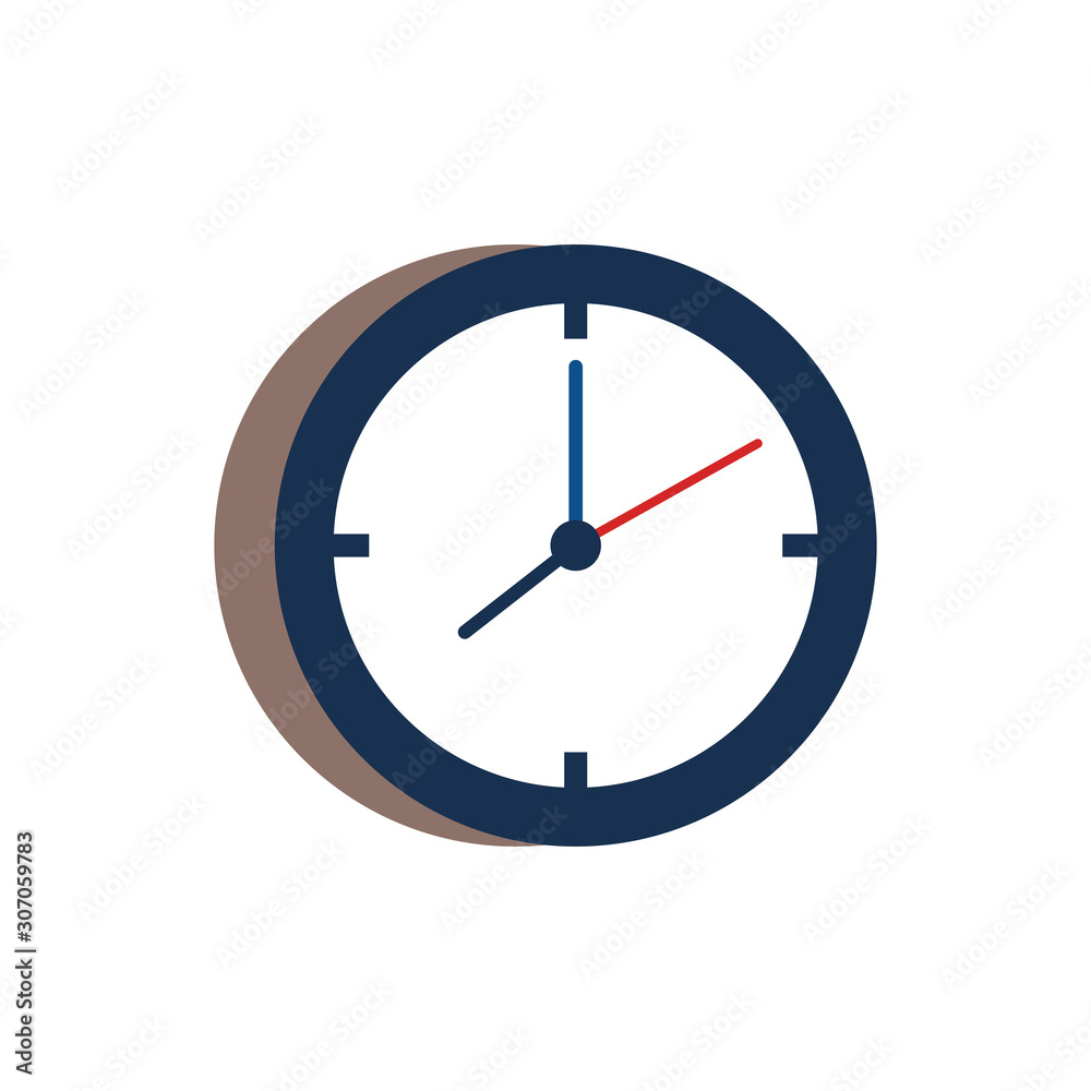 clock wall time isolated icon vector illustration design clock wall time isolated icon vector illustration design
