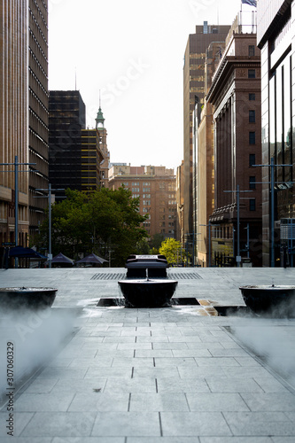 Sydney's Martin Place daytime without people portrait orientation