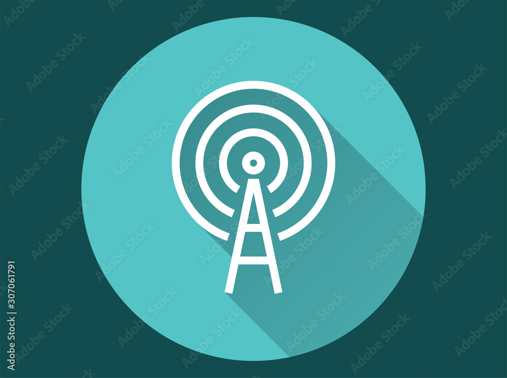Wi-fi icon for graphic and web design. Wi-fi icon for graphic and web design.