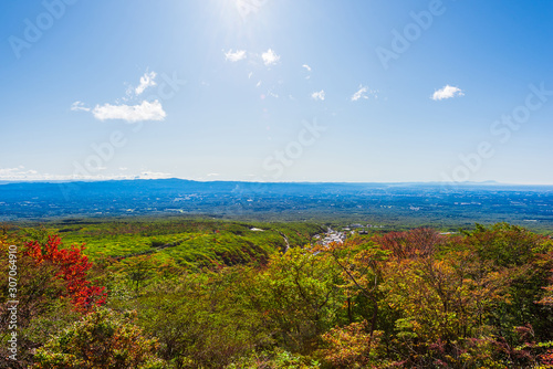 那須の紅葉 Leaves change color in the autumn.