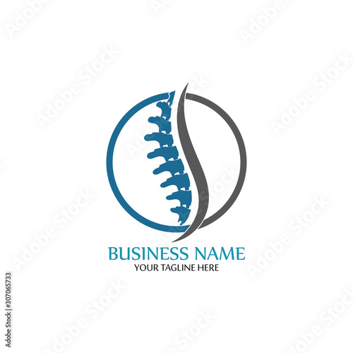 Spine diagnostics symbol