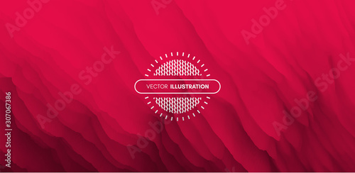 Abstract background with dynamic effect. Creative design poster with vibrant gradients. Vector Illustration for advertising, marketing, presentation. Mobile screen.