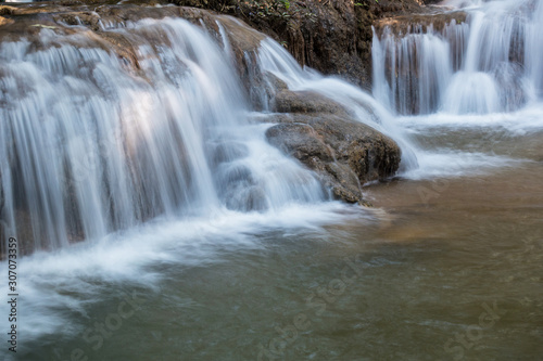 Fototapeta Naklejka Na Ścianę i Meble -  Kroeng Krawia Waterfall, Kanchanaburi Thailand