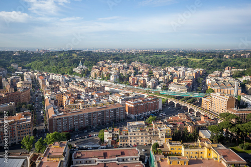 Architecture and landmark of Rome, Lazio, Italy. Vatican city