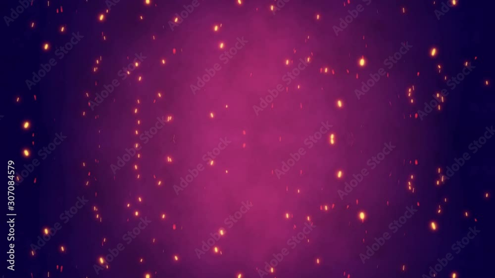 Particles motion background. shining lights, glowing Particles motion background. shining lights, glowing