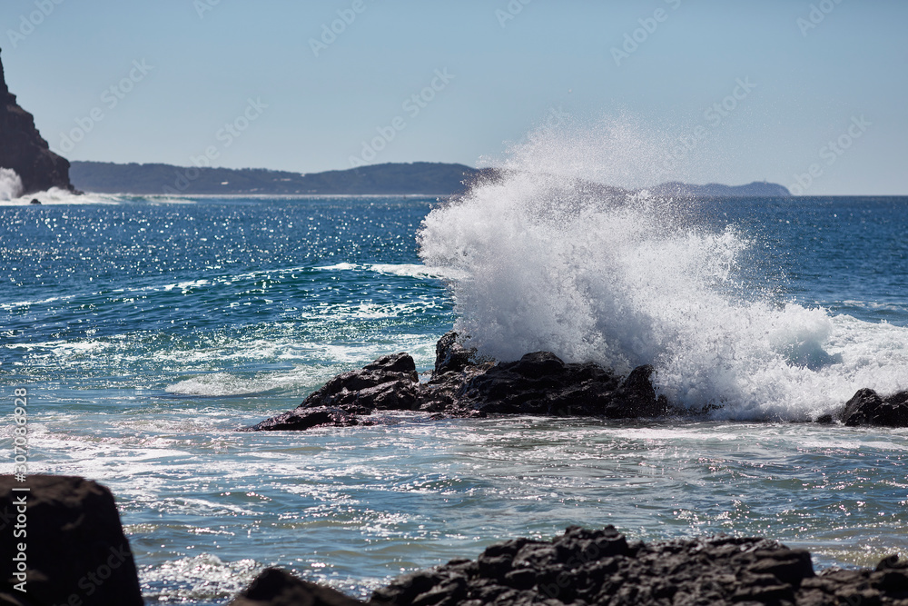 Surf at East Ballina, New South Wales, Australia Surf at East Ballina, New South Wales, Australia