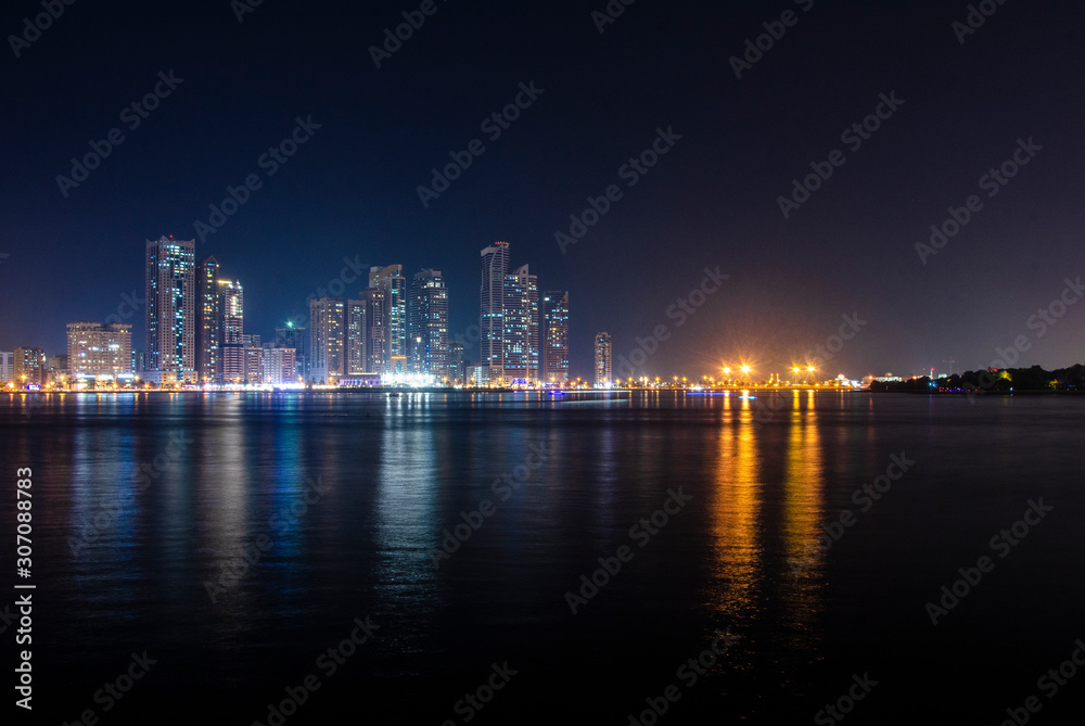 Naklejka premium Landsscape Photographs from Sharjah United Arab Emirates