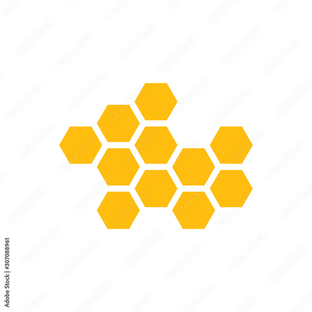 Honeycomb Background. Vector Illustration of Geometric Hexagons Background Honeycomb Background. Vector Illustration of Geometric Hexagons Background