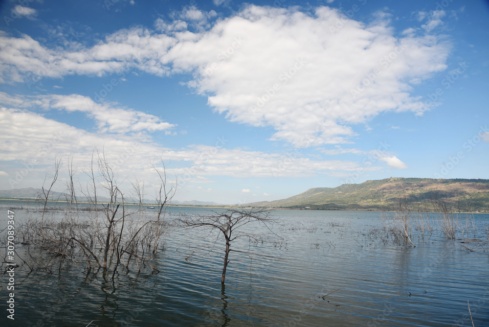 Obraz premium Lamtakong Dam, Nakhon Ratchasima Province, Thailand