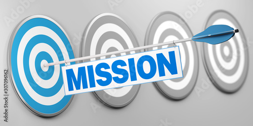Photos Mission as a concept on target
