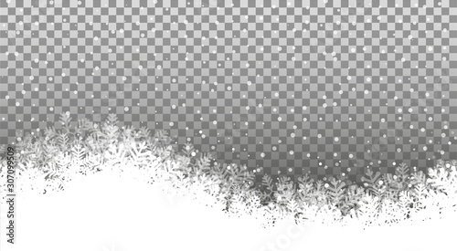 Weihnachten Hintergrund Schnee eps10 Illustration vektor