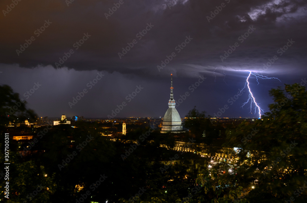 Turin lightning