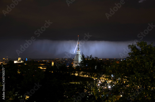 Turin lightning