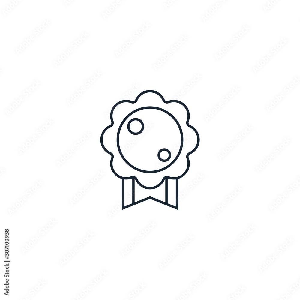 reward creative icon. line illustration. From Success icons collection. Isolated reward sign on white background