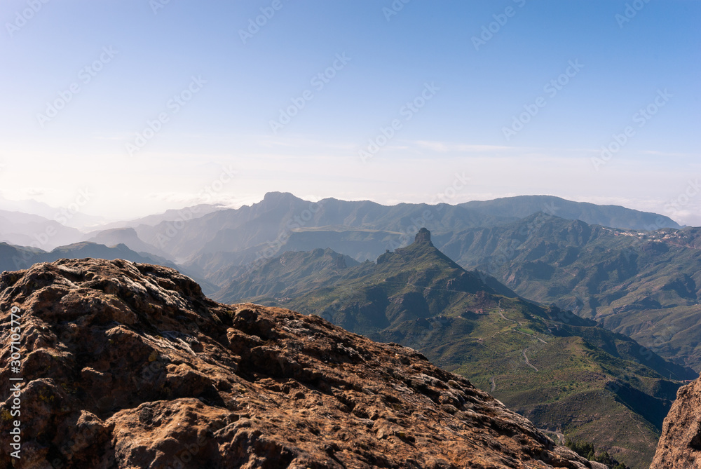 View from Roque Nublo, Gran Canaria