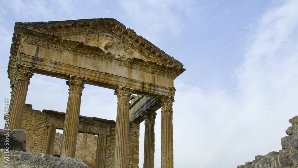 Dougga rovine romane