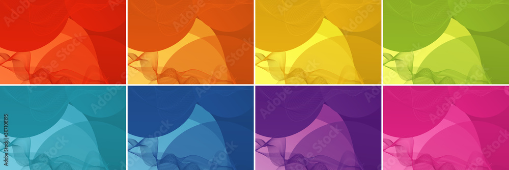 Background template with abstract patterns