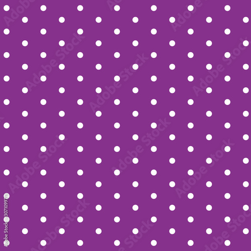 Background template design with purple polkadots