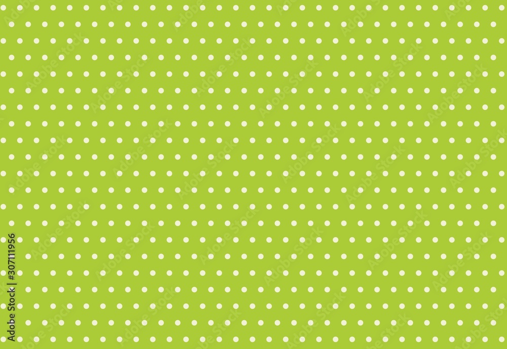 abstract background with polka dots on green abstract background with polka dots on green