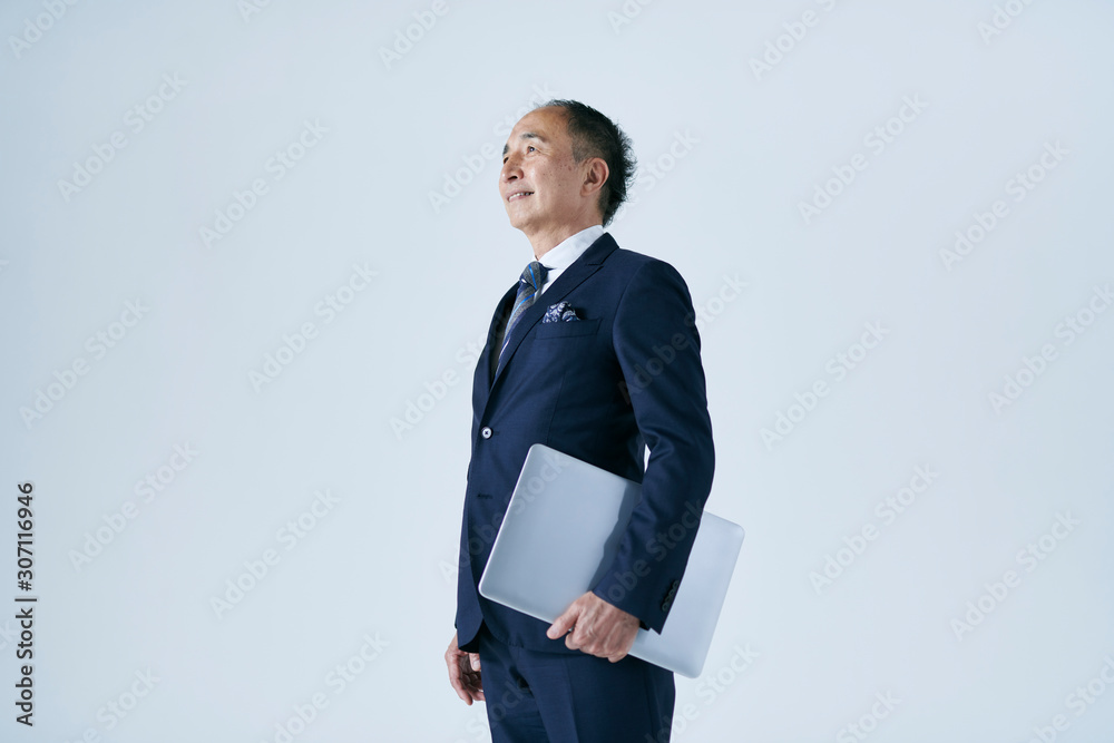 シニアのビジネスマン
