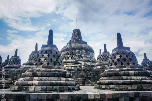 Borobudur Temple - the largest Buddhist temple in the world © Pavel
