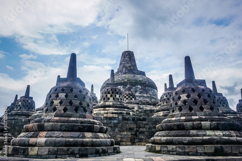 Borobudur Temple - the largest Buddhist temple in the world © Pavel