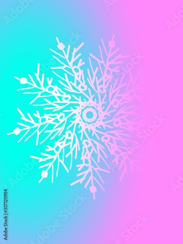 Snowy texture. Delicate background for printing on postcards, scrubbing, wallpapers. Winter holiday snow background. Christmas abstract background , One element, Tiffany and pink color.