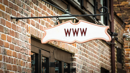 Street Sign to WWW