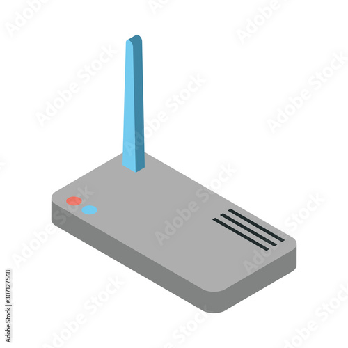 router wifi device isolated icon