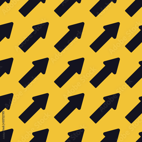 Seamless vector pattern with arrows