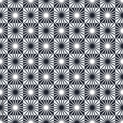 Seamless vector abstract pattern. Optical illustion