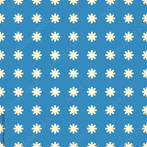Seamless vector pattern with abstract shapes