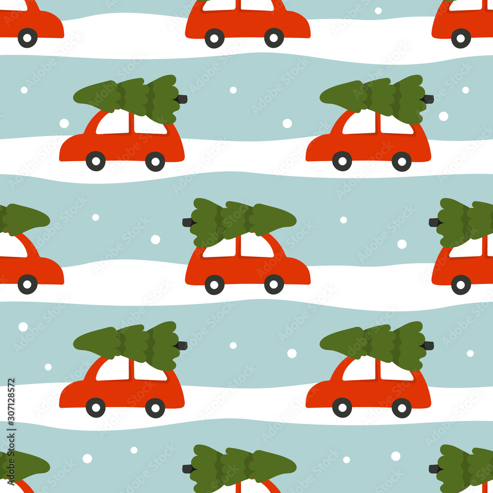 Christmas seamless pattern. Christmas seamless pattern.