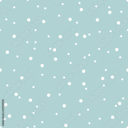 Snow seamless pattern.