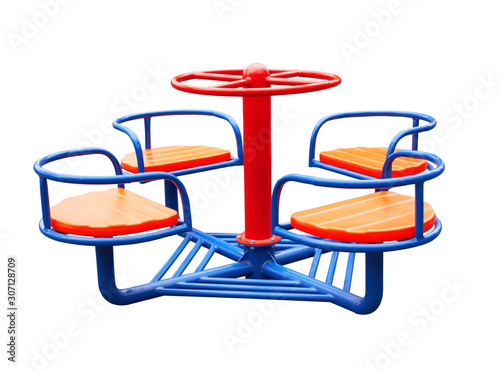 Photography Merry-go-round isolated