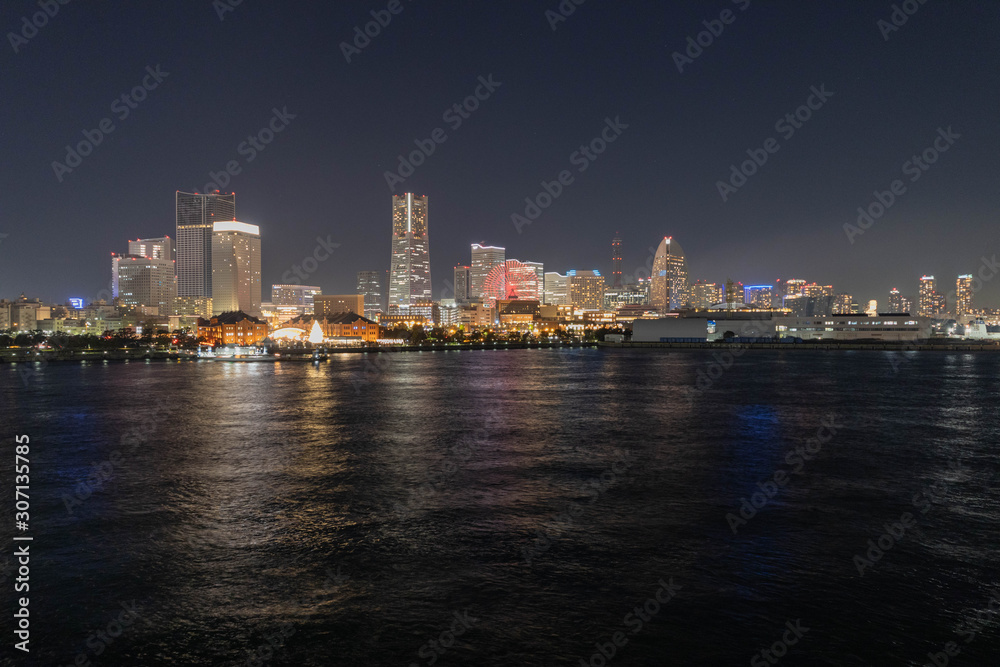 横浜　みなとみらい　夜景