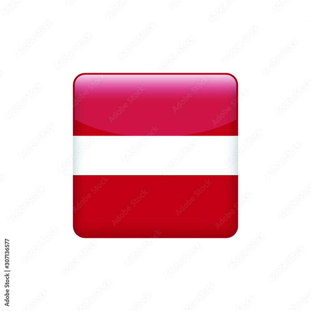 square Latvia flag. Simple vector Latvia flag square Latvia flag. Simple vector Latvia flag