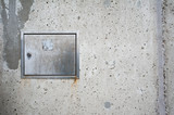 Control box built-in the concrete wall