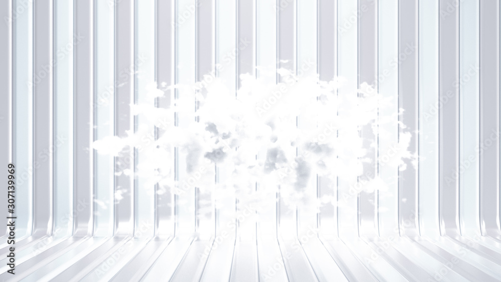 Minimalism background with smoke and clouds. 3d illustration, 3d rendering. Minimalism background with smoke and clouds. 3d illustration, 3d rendering.