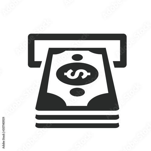 atm icon vector design template