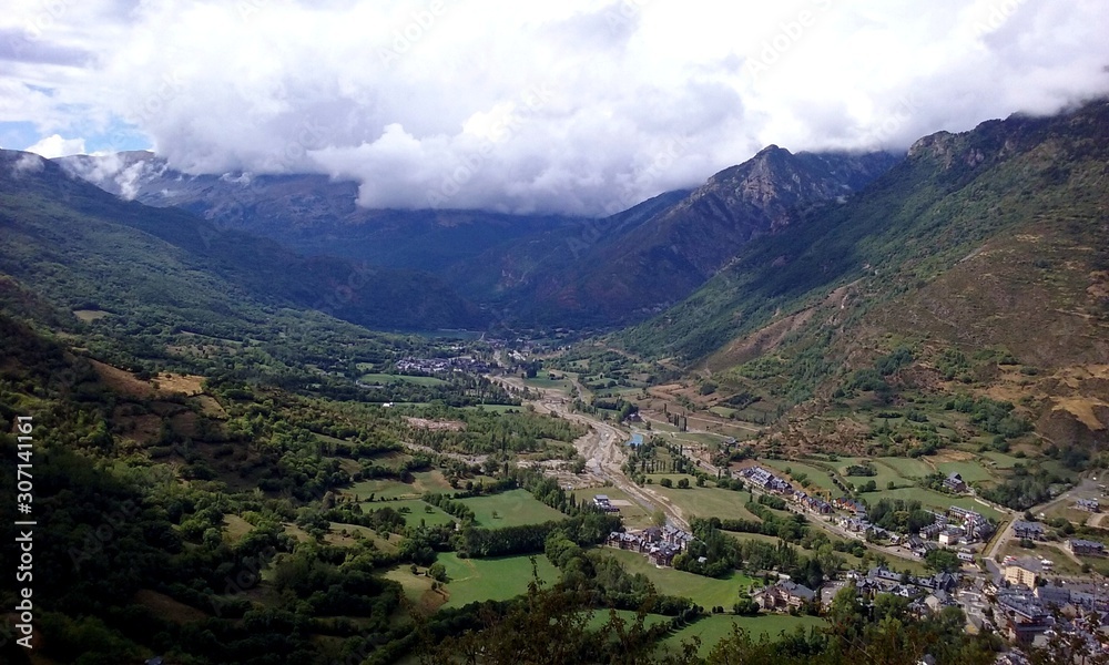 Naklejka premium Paisaje