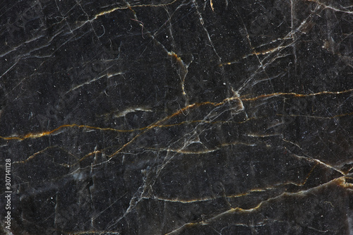 Patterned natural of dark gray marble (Gold Russia) texture background for product design
