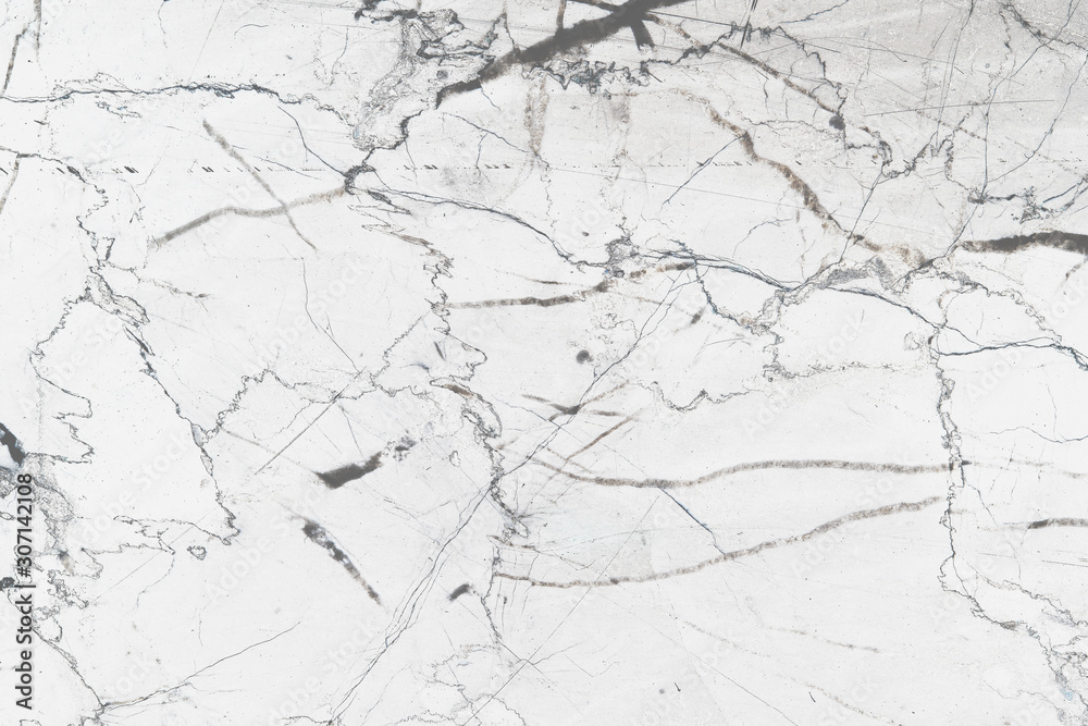 Patterned natural structure of white marble texture for interior or other design.