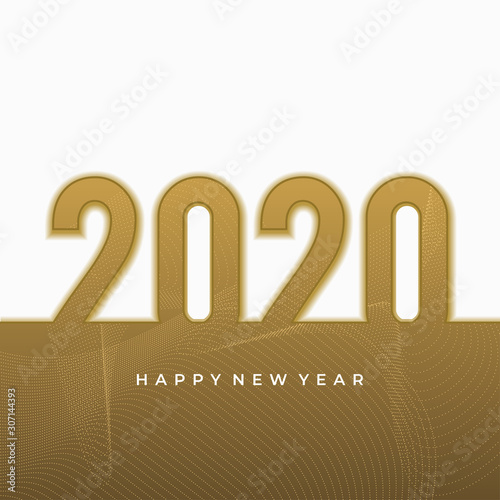 Vector 2020 new year greeti...