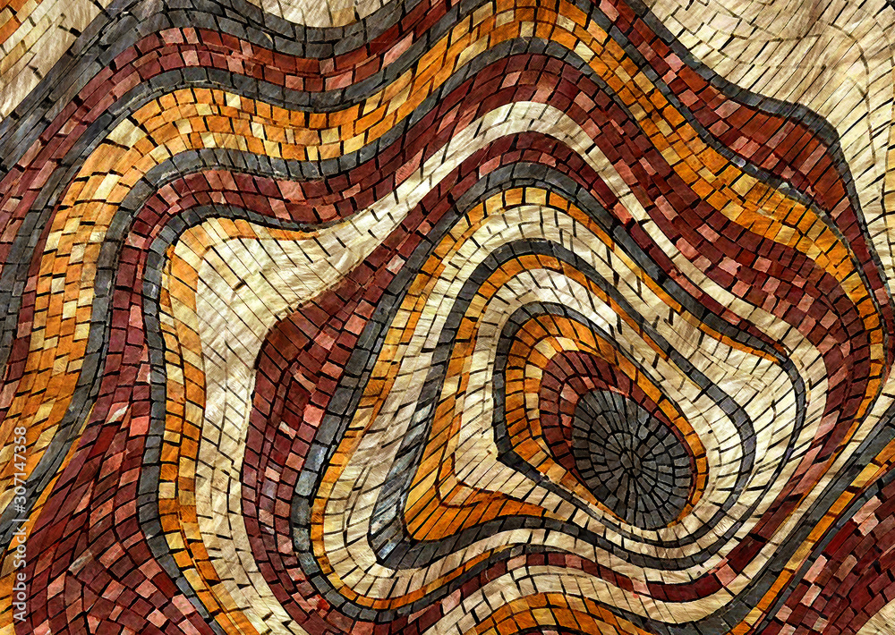 mosaic pattern mosaic pattern