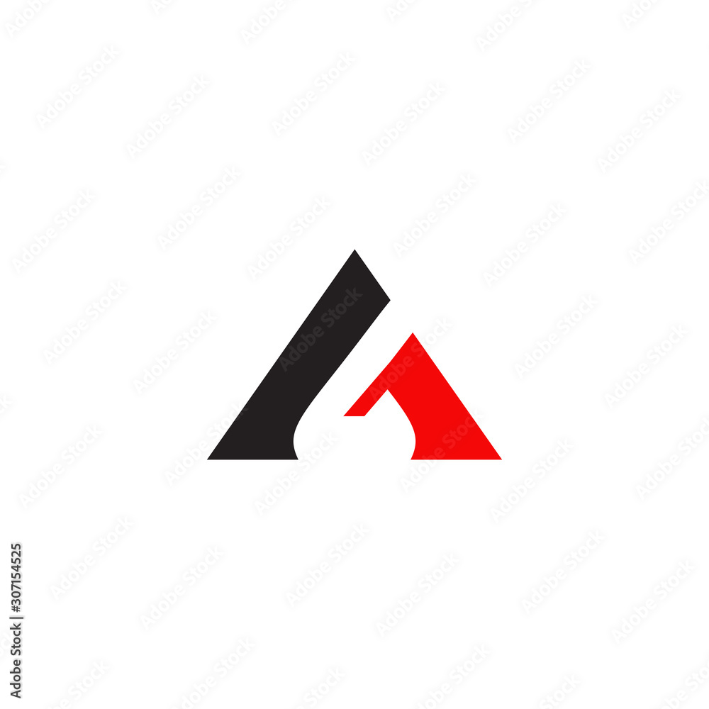 A letter initial icon logo design vector template A letter initial icon logo design vector template