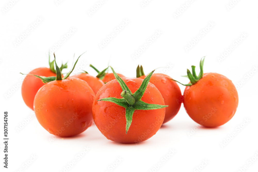 fresh tomato isolated on white background fresh tomato isolated on white background