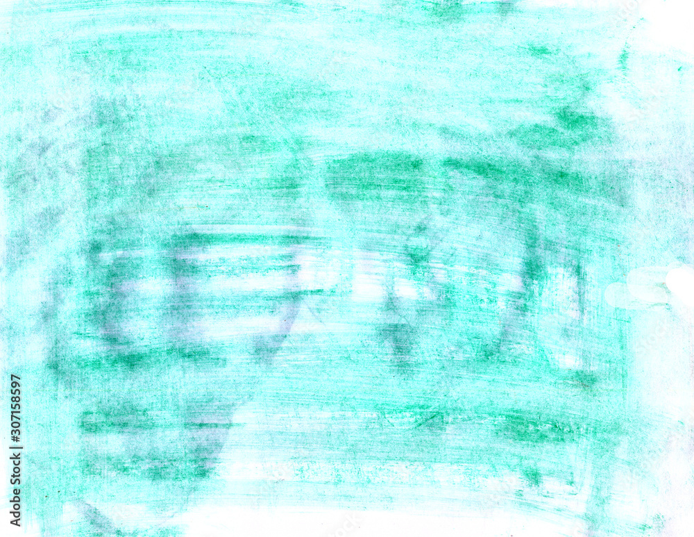 abstract texture turquoise blue handmade background
