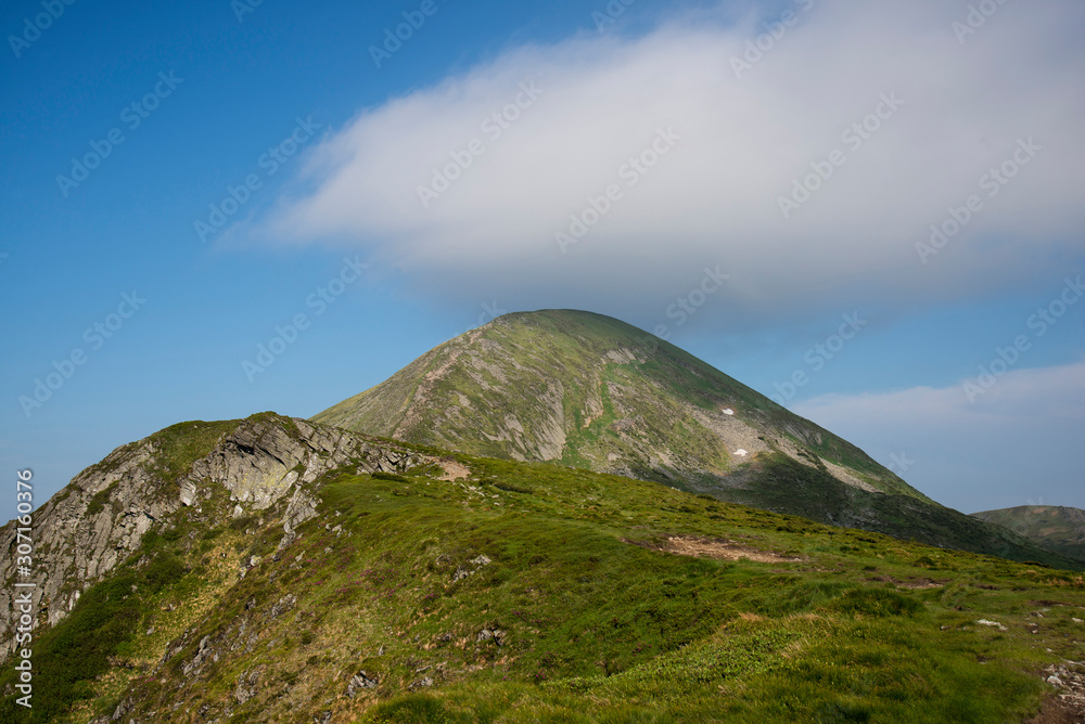 View of Mount Hoverla View of Mount Hoverla