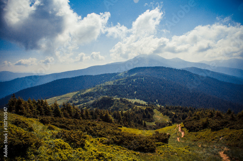 Carpathian mountains landscape © Olivia